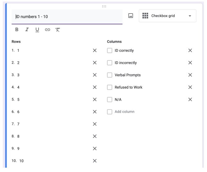 Using Google Forms to Take Data in a Virtual Special Education ...