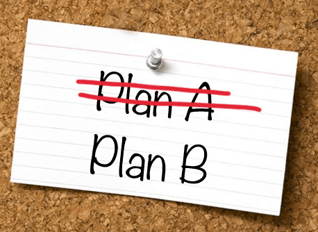 Help! I need a backup plan